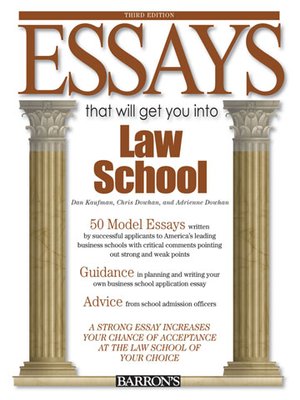 cover image of Essays That Will Get You Into Law School